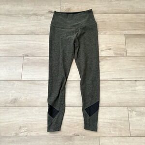 Beyond Yoga Leggings Womens Large  Heathered Green Stretch Activewear